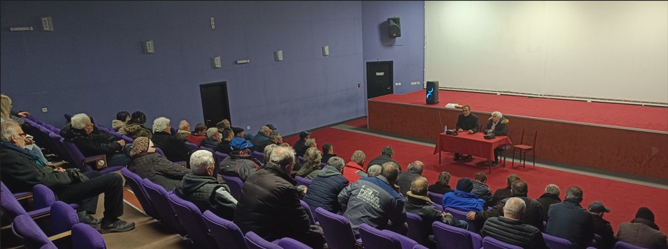 Единствена Македонија и Сојузот на пензионери на средба во Прилеп со прилепските пензионери за законите за ПИО и здравство 