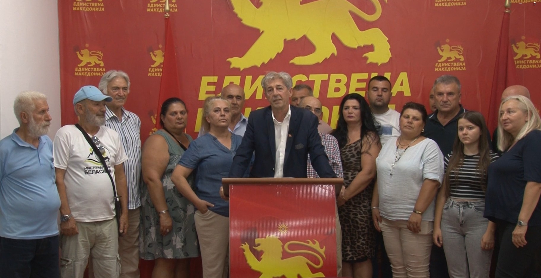 Јовчески: Раководството на Единствена Македонија со народот - сите заедно на кандидатски листи