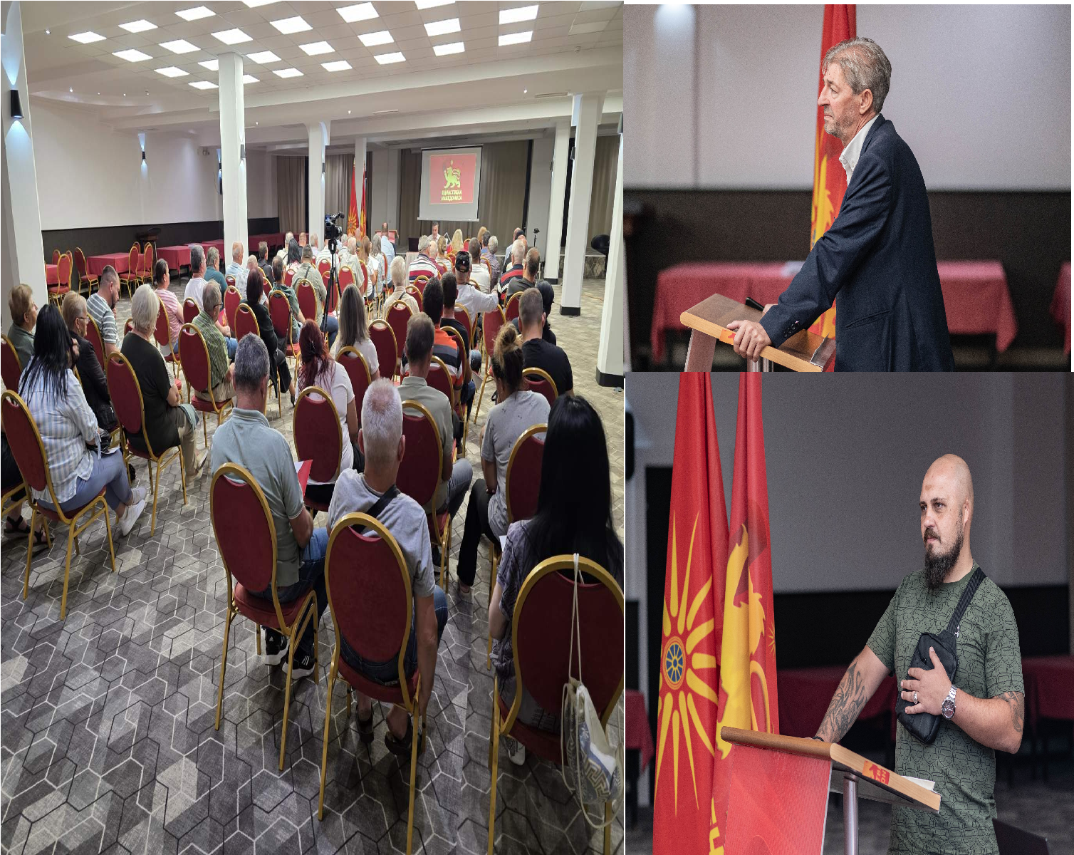 Централен комитет на Единствена Македонија: Јовчески генерален секретар, уставобранителот Вилијам Михајловски во Извршниот комитет