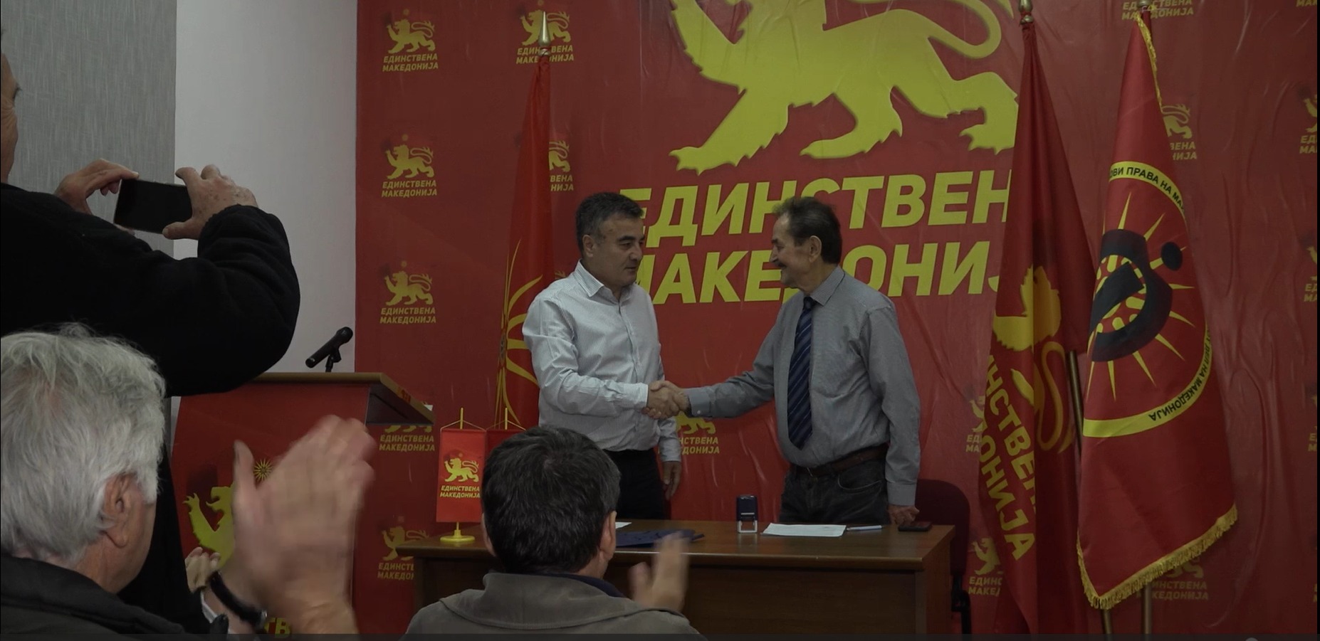 Потпишан Меморандум за соработка меѓу Единствена Македонија и Форумот за човекови права на Македонците од егејскиот дел на Македонија 